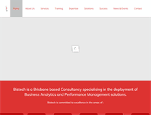 Tablet Screenshot of bistech.com.au