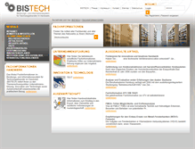 Tablet Screenshot of fachinfo.bistech.de